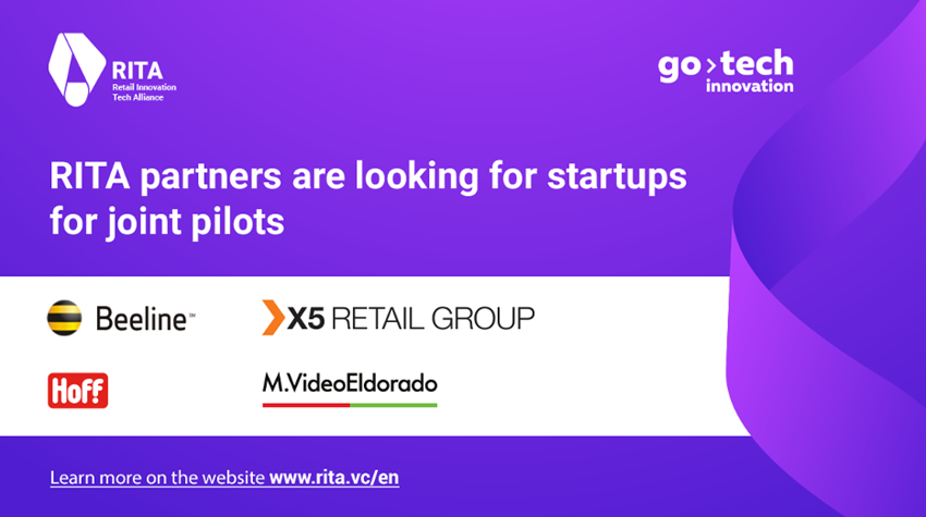 RITA launches selection of startups in Europe